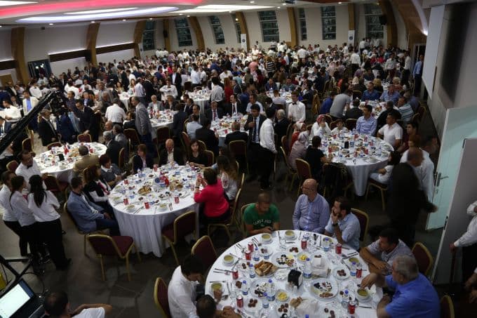 SATSO'nun iftar yemeğine yoğun ilgi