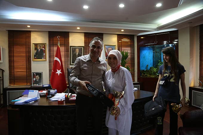 Kareteciler, Başkan Yılmazer'i ziyaret etti