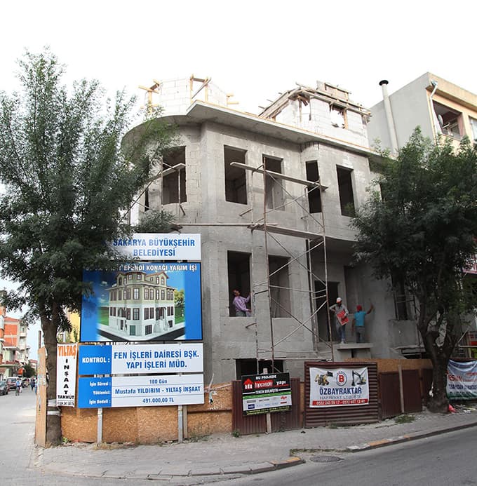 Sabit Efendi Konağı aslına uygun restore ediliyor