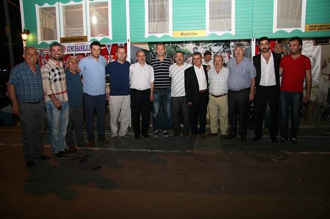 Rizeliler Derneği misafirlerini ağırlıyor