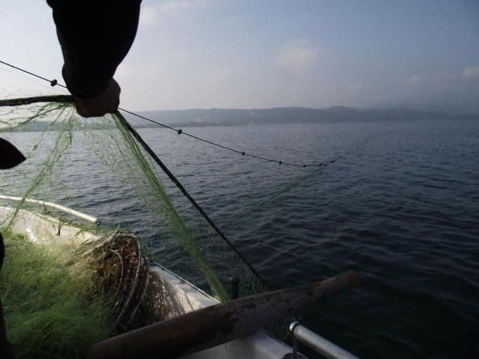 Sapanca Gölü'nde 6 kilometrelik ağ ele geçirildi 