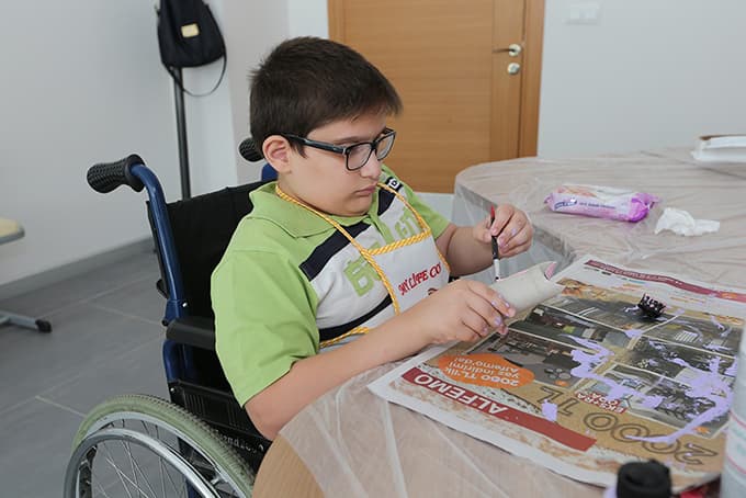 Engelli yaz kursları devam ediyor