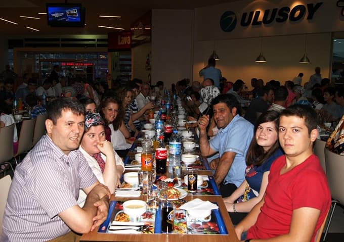 Hendek'te  emniyet ve adliye iftarda buluştu
