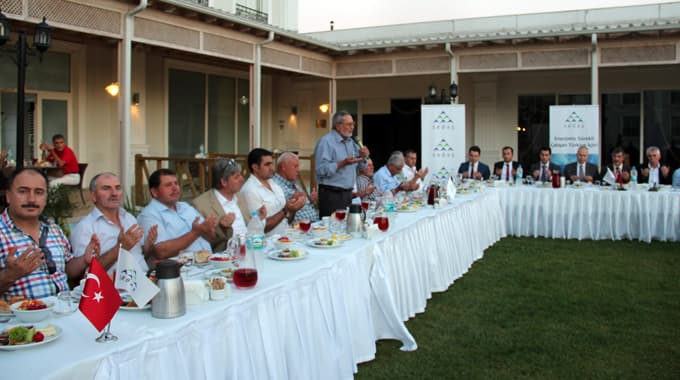 SEDAŞ, iftarda muhtarlarla buluştu