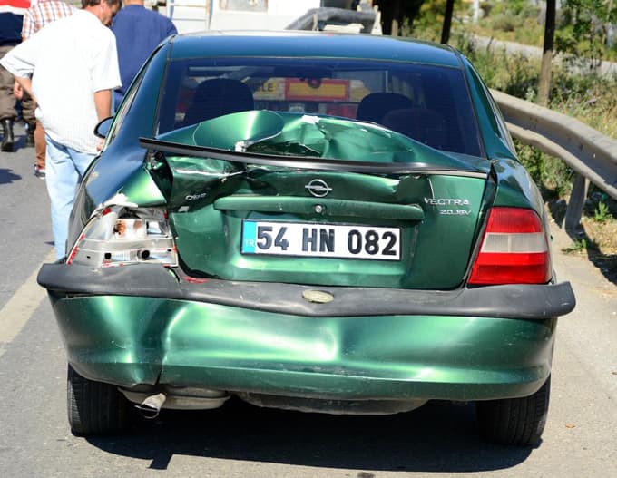 Erenler'de trafik kazası: 1 yaralı
