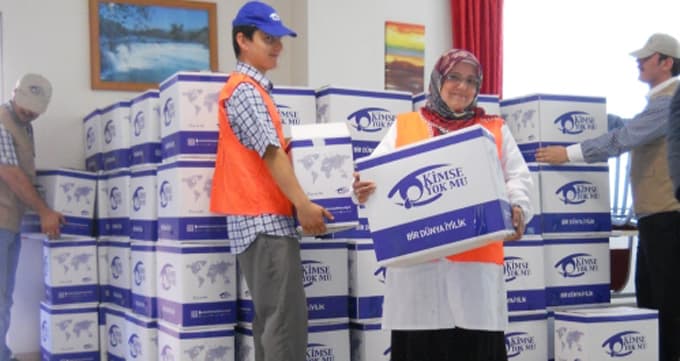 Kimse Yok Mu Sakarya Şubesi'nden Ramazan yardımı