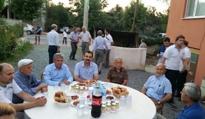 7'den 70'e iftar yemeğinde buluştular