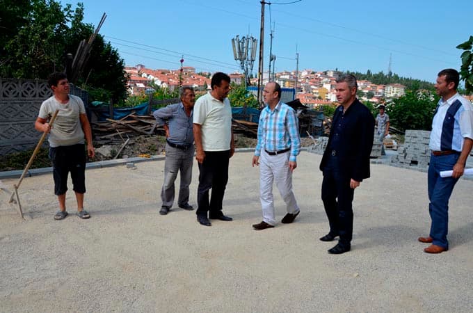 Öztürk çalışmaları yerinde denetledi