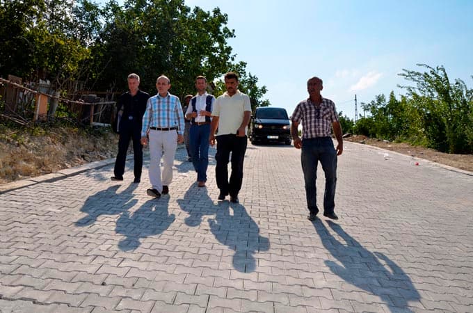 Öztürk çalışmaları yerinde denetledi