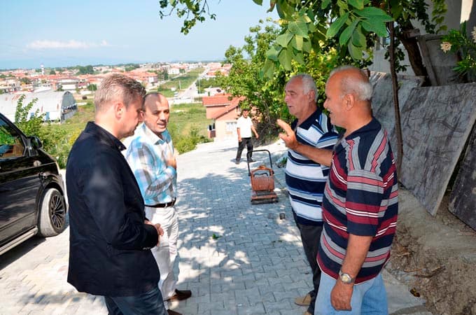 Öztürk çalışmaları yerinde denetledi