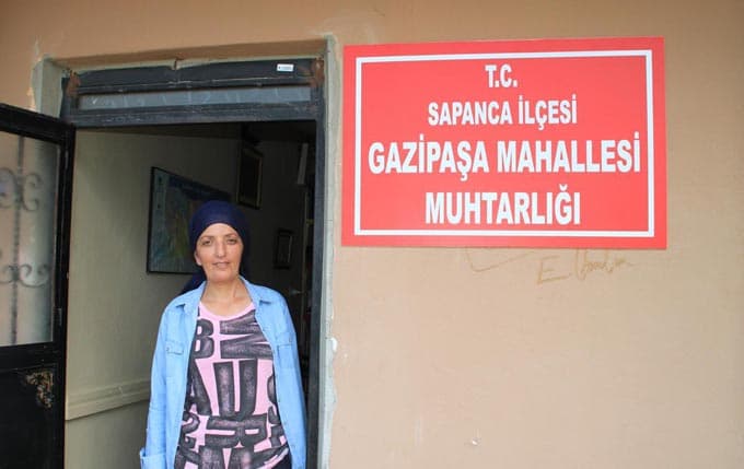 Sakarya'nın tek kadın muhtarı siyasete girmek istiyor