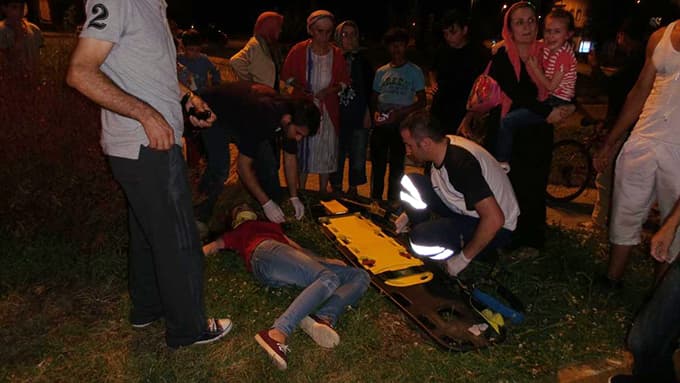 Sapanca'da trafik kazası: 1 yaralı