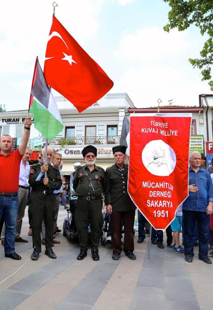 İsrail saldırılarına, Sakarya'dan büyük öfke