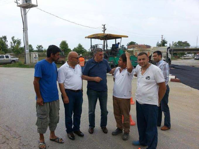 Toçoğlu, Karasu'daki çalışmaları yerinden izledi