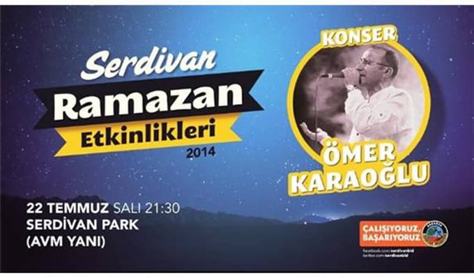 Serdivan Park'taki konserler iptal edildi