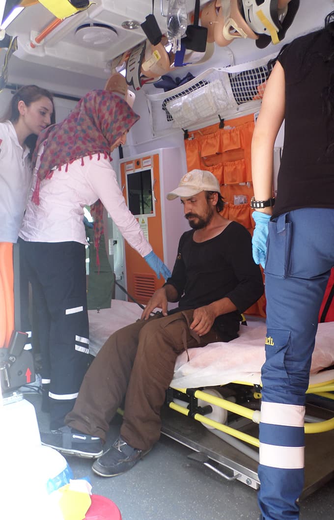 Alkollü şahıs ortalığı karıştırdı
