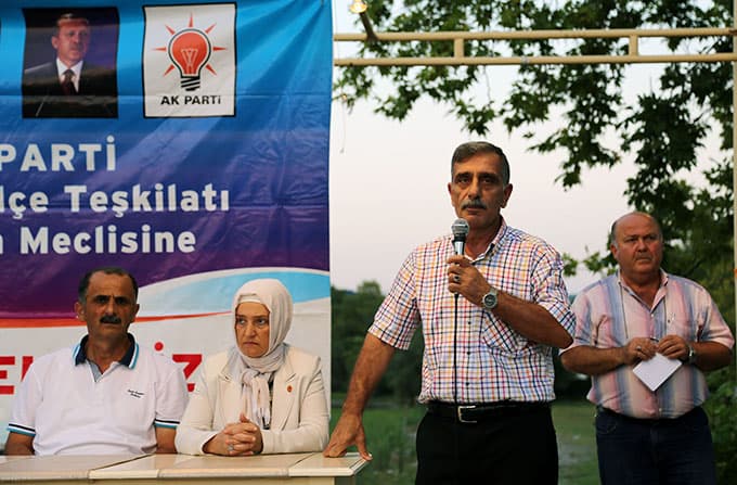Ak Parti Sapanca Teşkilatı iftarda bir araya geldi