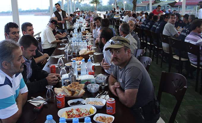 DÜZRAD iftar yemeğinde bir araya geldi