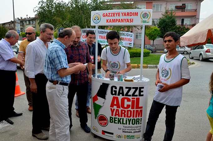 Erenler Belediyesi'nden Gazze'ye yardım kampanyası