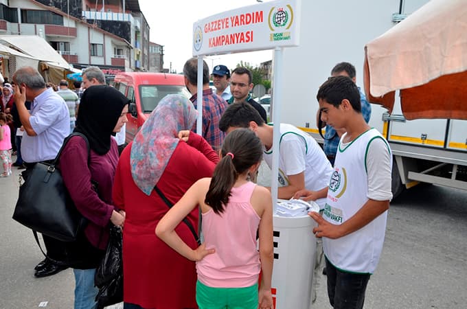 Erenler Belediyesi'nden Gazze'ye yardım kampanyası