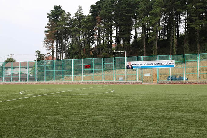 Sapanca Belediyesi turnuva hazırlıklarını sürdürüyor