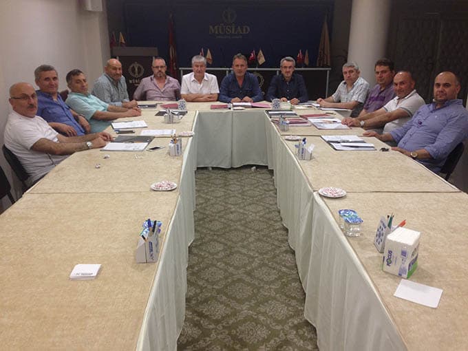 MÜSİAD Sakarya Şubesi İsrail ürünlerini boykot kararı aldı