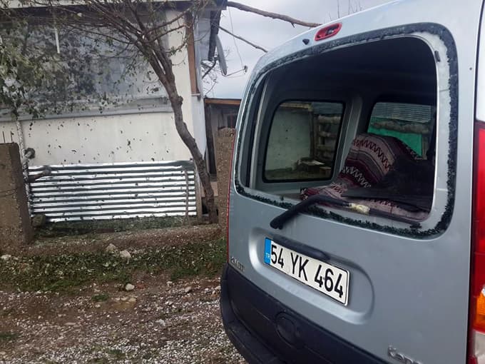 Taş büyüklüğünde dolu yağdı!