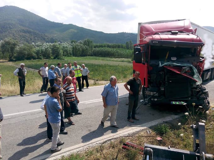 Taraklı'da kaza : 1 yaralı