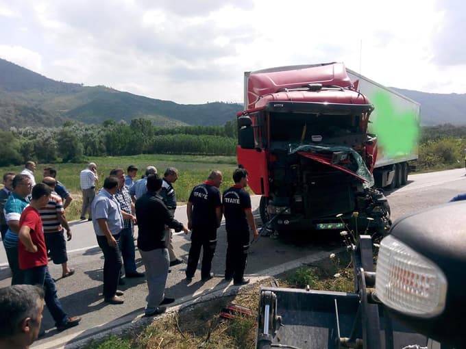 Taraklı'da kaza : 1 yaralı