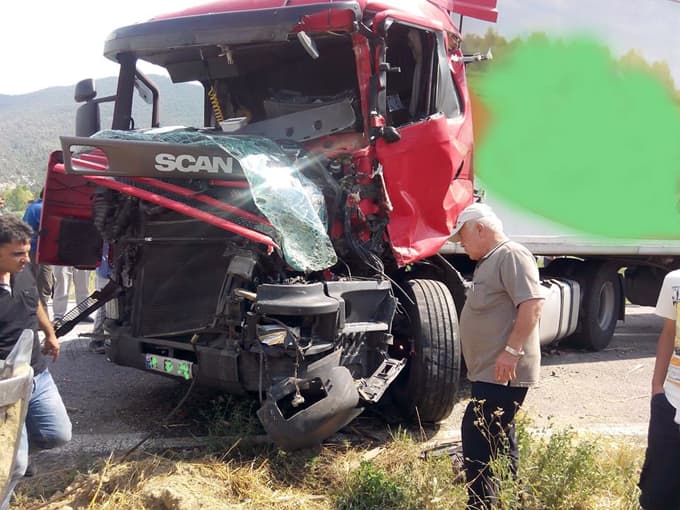 Taraklı'da kaza : 1 yaralı