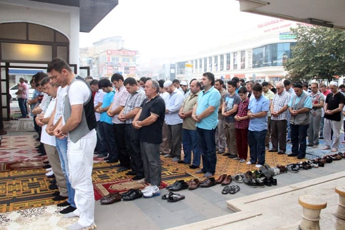 Sakarya'da bayram namazı