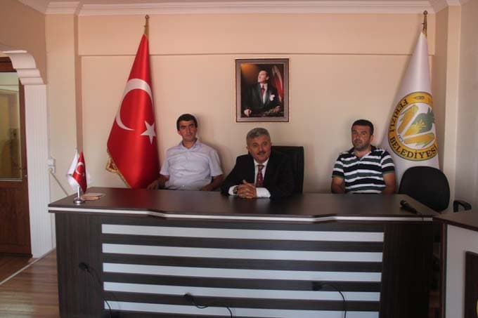 Ferizli Belediyesi'nde bayramlaşma töreni