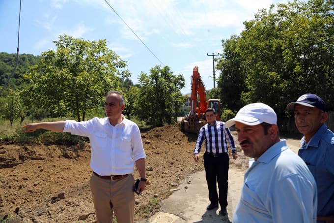 Başkan Yılmazer MYO inşaatında incelemelerde bulundu