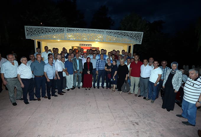 Başkan Toçoğlu Sapanca'da davette konuştu