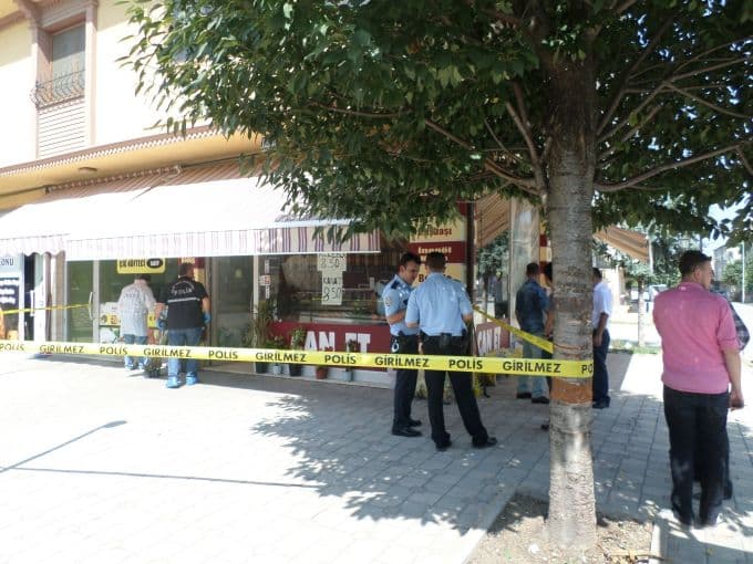 Kasap dükkanında silahlı saldırı!