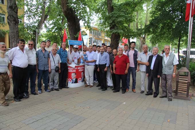 Hendek "Erdoğan" için bağış kuyruğuna girdi