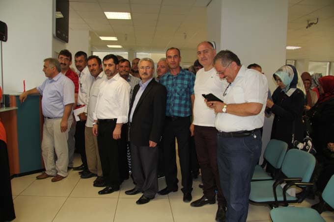 Hendek "Erdoğan" için bağış kuyruğuna girdi