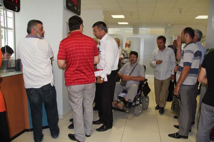 Hendek "Erdoğan" için bağış kuyruğuna girdi