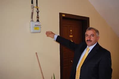 Ayçiçeği Vadisi'nde Doğalgaz Sevinci