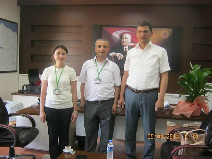 Engellilerden Kaya ve Özten'e ziyaret
