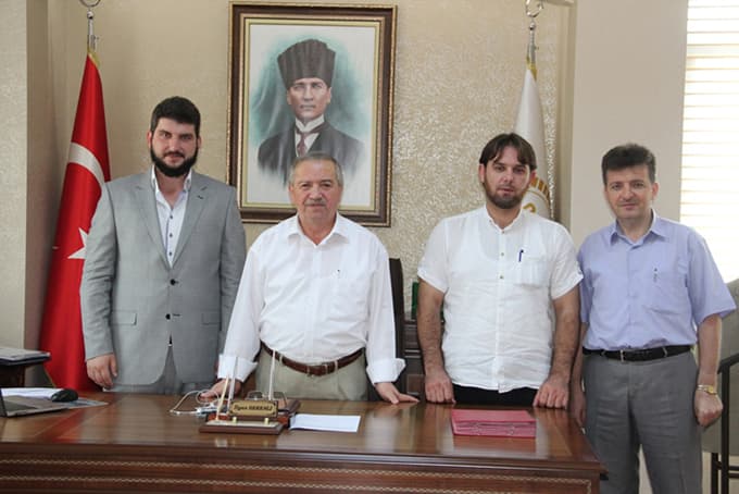 Gönüleli Derneği'nden Sakarya Müftüsüne ziyaret