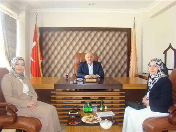 Ak Parti MKYK üyesinden Halit İnci'ye ziyaret
