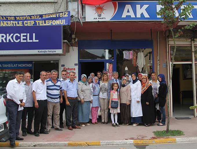 Söğütlü Ak Parti Teşkilatında basın toplantısı yapıldı