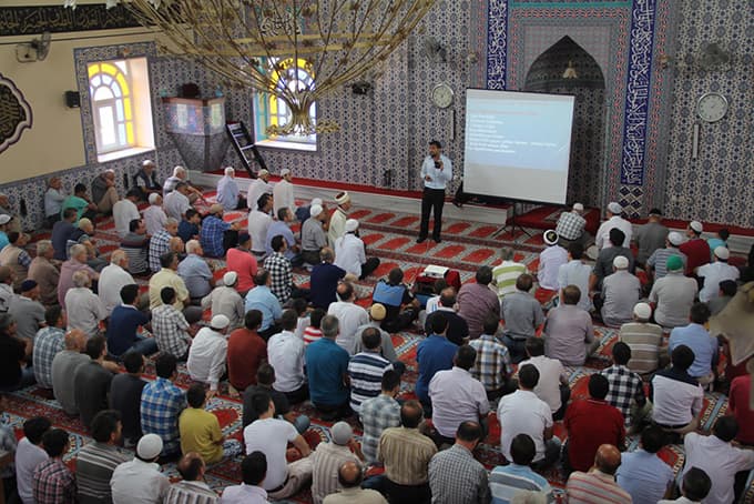 Cuma namazında 'bonzai' uyarısı