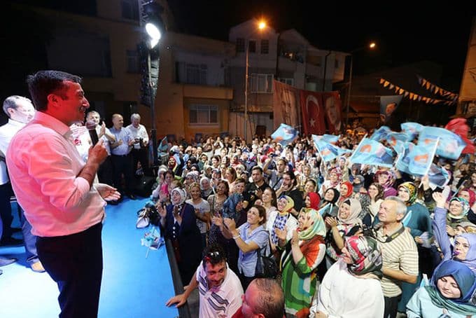 Seçim zaferini böyle kutladılar