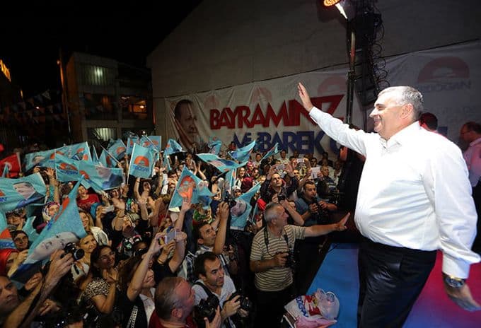 Seçim zaferini böyle kutladılar