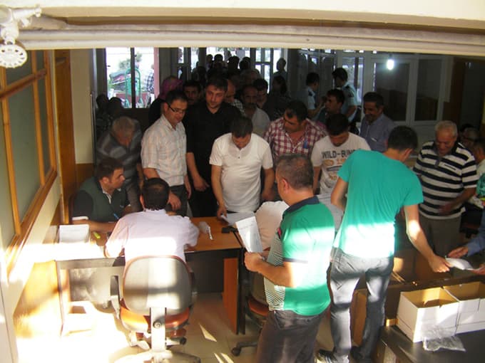 Geyve'de hareketli seçim sonuçları