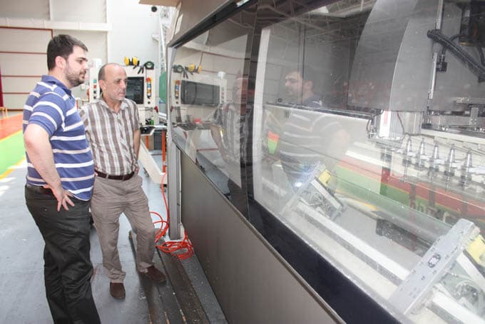 Başkan Öztürk'ten fabrikalara ziyaret
