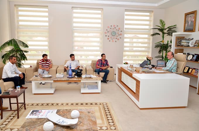 Öztürk, TRT HABER ekibini ağırladı