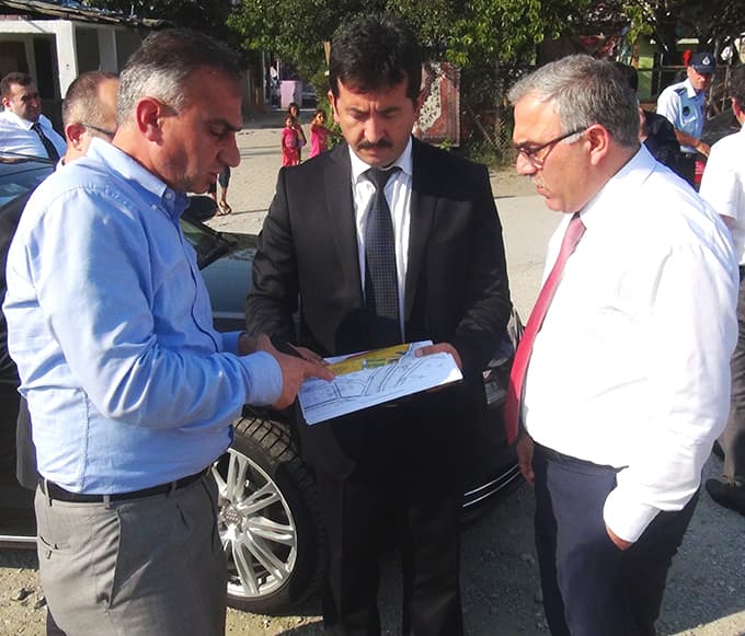TOKİ Başkanı Sapanca'da inceleme yaptı